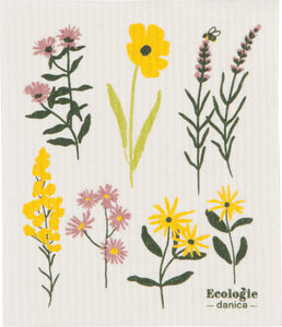 Bees & Blooms Swedish Sponge Cloth