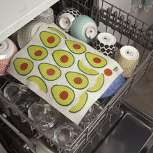 Load image into Gallery viewer, Avocados Swedish Sponge Towel
