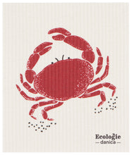 Load image into Gallery viewer, Crab Swedish Sponge Cloth
