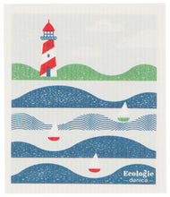 Load image into Gallery viewer, Lighthouse Swedish Sponge Cloth
