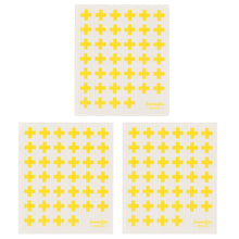 Load image into Gallery viewer, Lemon Swedish Dishcloths Set of 3
