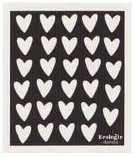 Load image into Gallery viewer, Hearts Swedish Sponge Cloth
