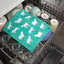 Load image into Gallery viewer, Goats Swedish Sponge Towel
